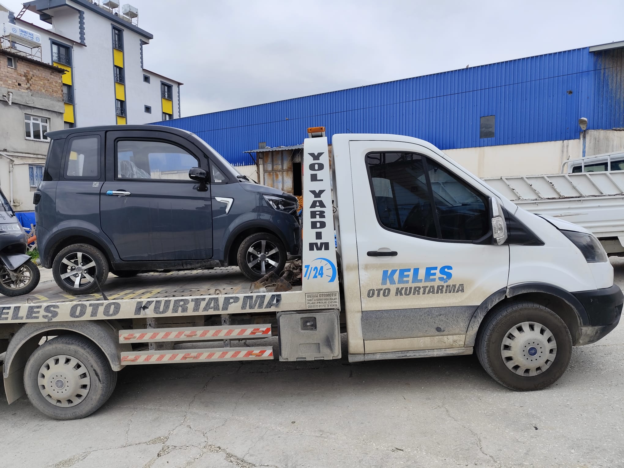 Kaza sonrası araç taşıma